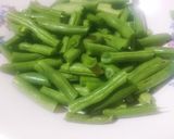 Foto langkah ke 1 dari resep Garlic green beans.
