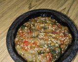 Foto langkah ke 3 dari resep 🟨Sambel Terong Rebus ▶️ Boiled Eggplant Sambal🟥.