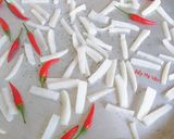 Hình bước làm 2 của món Củ cải ngâm chua ngọt