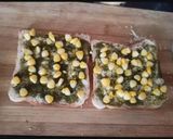 A picture of step 3 of Veg Cheese Grilled Sandwich (Mumbai Street Style).