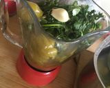 Foto del paso 7 de la receta: Arroz blanco con carne de puerco en salsa verde al cilantrado
