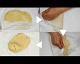 A picture of step 6 of Dough for Nerikiri-Wagashi (with wheat flour).