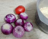 A picture of step 1 of Daal mash.