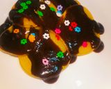 Gambar langkah 7 resipi Mini Pancake Coklat.