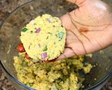 A picture of step 4 of Italian Dal Vada.
