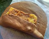 A picture of step 11 of Eggless Battenberg Cake.