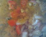 A picture of step 1 of Masoor dal.