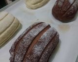 Foto langkah ke 3 dari resep Chocolate Milk Hearth Bread (Mirukuhasu 🍫).