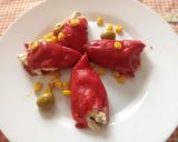 Foto del paso 10 de la receta Pimientos del piquillo rellenos de pollo