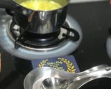 A picture of step 3 of Orange Kheer/ Kheer Komola.