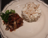 Foto del paso 4 de la receta: Claras de huevo con turky y salsa de champignones !! 😘😘👏👏