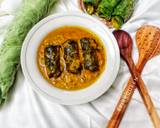 Turiya Patra / Turai with arbi leaves rolls recipe step 8 photo