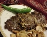 صورة لخطوة 4 من وصفة ستيك لحمة بالفطر🥩🍄