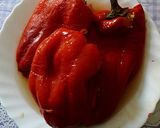 Foto del paso 7 de la receta Ensalada de pimientos rojos asados en sus propios jugos