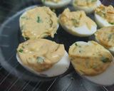 Foto del paso 4 de la receta: Huevos rellenos, rápidos y muy ricos