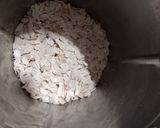 A picture of step 2 of Besan poha chilla.