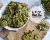 Cara Membuat Keripik bayam 4