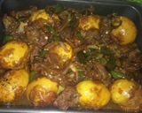 Foto langkah ke 4 dari resep Daging+ telur bumbu kecap.