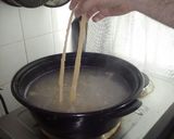 Foto del paso 8 de la receta: Fetuccini al huevo con salsa
