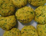 A picture of step 4 of Karela-Kothmari Namkeen.
