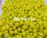 Hình bước làm 1 của món Mứt chùm ruột