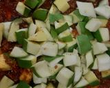 A picture of step 5 of Green Mango Pickle.