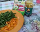 Foto langkah ke 1 dari resep Tumis Kacang Panjang Wortel.