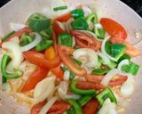 Hình bước làm 2 của món Mực xào sate