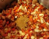 A picture of step 4 of Dirty Red Beans and Rice.