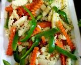 Moroccon chicken roast with chick pea salad recipe step 3 photo