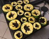 Une image de l'étape 4 de Minis chorizos grillés aux médaillons de courgette marinés.