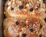 A picture of step 5 of Brown Bread#Theme Challenge.
