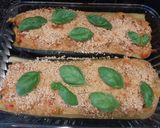 Foto del paso 8 de la receta: Barcos de calabacín (calabacín relleno)