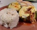 Foto del paso 8 de la receta: Calabazas rellenas de tinga y manchego 🇲🇽