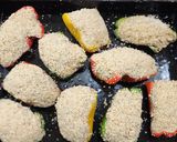 Foto del paso 8 de la receta: 🫑 Morrones rellenos 🫑 con arroz y carne picada 👉🏼 con cubierta crocante 🤤
