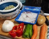 Foto del paso 1 de la receta: Verdinas con calamares