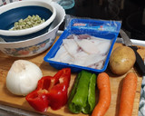 Foto del paso 1 de la receta: Verdinas con calamares