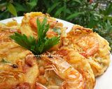 Foto langkah ke 5 dari resep Bakwan Udang Sayur.