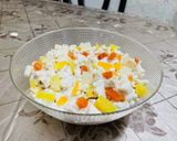A picture of step 3 of Russian Salad.