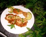 A picture of step 3 of Rolled chicken breast stuffed with rice and spinach.