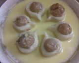 A picture of step 10 of Mawa doodh farra diye With kesariya rabdi.