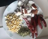 A picture of step 2 of Yummy Bombai chutney.