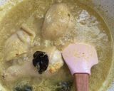 Foto langkah ke 4 dari resep 82. Opor ayam telur kuah kuning.