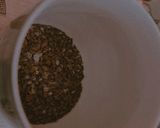 A picture of step 2 of Hand beaten coffee ☕.