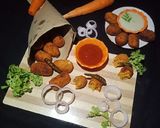A picture of step 4 of Carrot Bullets.