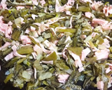 Foto del paso 2 de la receta: Tortilla de cardillos o tagarninas con jamón York