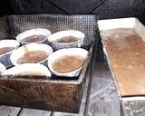 Foto del paso 5 de la receta: Budín de chocolate con banana
