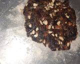 A picture of step 7 of Dates n dry fruit roll.