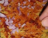 A picture of step 1 of 2 minutes Khakra Pizza.