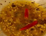 A picture of step 3 of Methi Saag.